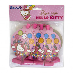 Язык-гудок с карт Hello Kitty 8шт/A