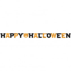 Гирл-буквы Happy Halloween Тыква 230см/A