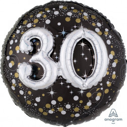 А ДЖАМБО HB Sparkling Birthd 30 gold P75