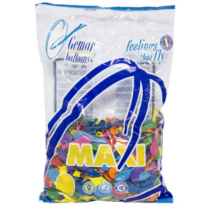 Логотип «7" Пастель ассорти MAXI, 1000шт»