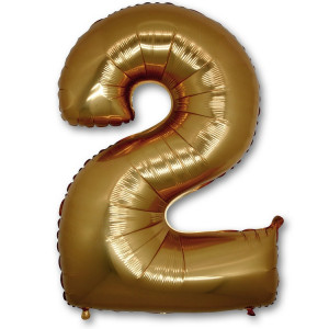 Логотип «Г ЦИФРА 2  40" Gold»
