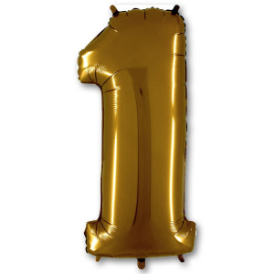 Логотип «Г ЦИФРА 1  40" Gold»