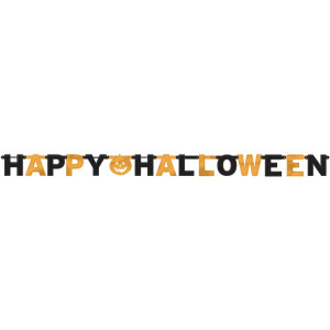 Логотип «Гирл-буквы Happy Halloween Тыква 230см/A»