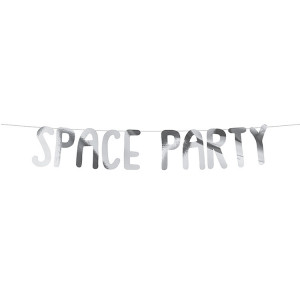 Логотип «Гирл-буквы SPACE PARTY Космос 96см/PD»