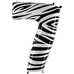 Логотип «Г ЦИФРА 7  40" Zebra»