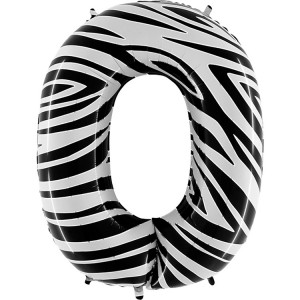 Логотип «Г ЦИФРА 0  40" Zebra»